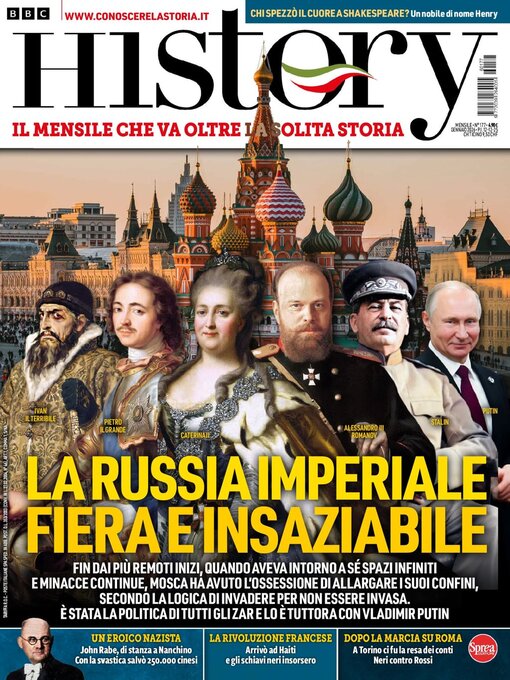 Title details for BBC History Italia  by Sprea S.p.A. - Available